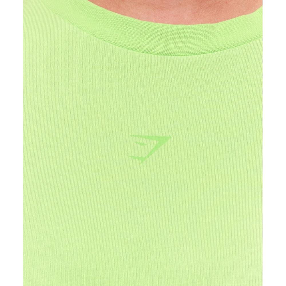 Gymshark Summer Tie Dye Graphic Oversized T shirT Energy gelaTo Green Wash B3b1a Ec44