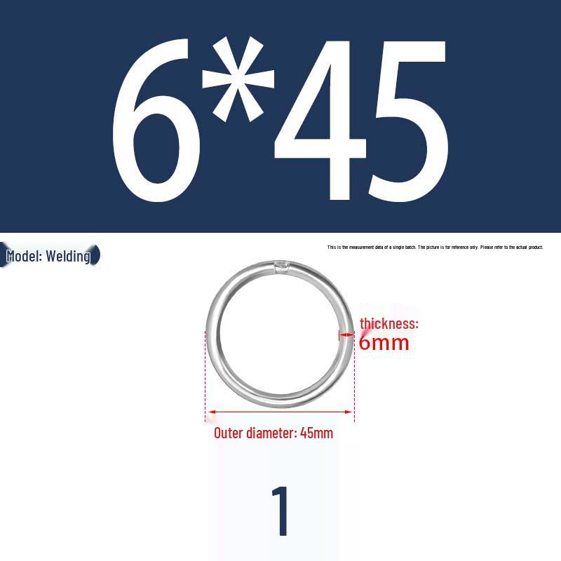 304 Stainless Steel Seamless O-Ring for Lifting and Hammock Yoga Connection