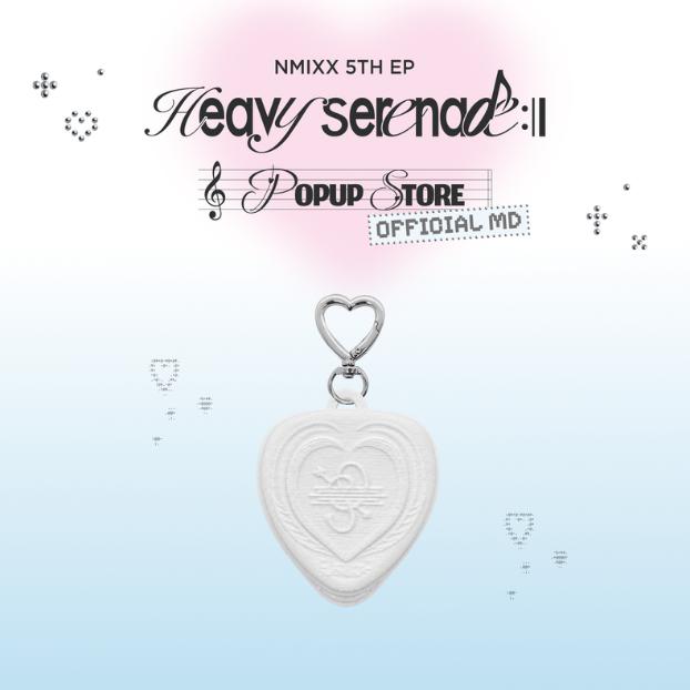 Предзаказ Брелок-кликер для сердца из POP-UP магазина NMIXX Heavy Serenade