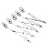 Baking Tools Kitchen Accessories Stainless Steel Adjustable Pizza Wheel 3 5 7 Wheels Pizza Cutter Bread Dough Cutter