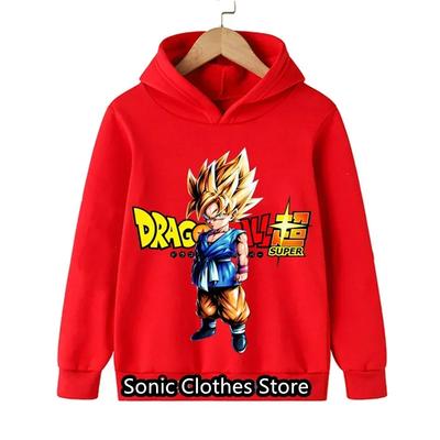 Dragon Ball gyerek pulóverek Cloud of Hokage pulóver hosszú ujjú gyerekruhák fiúk lányok menő felsők 3-14 éves korig gyerek pulóverek