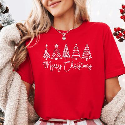 Frohe Weihnachten Shirt Minimalistisch Weihnachten Feiertag Niedliches Weihnachtsgeschenk Für Weihnachtsfeier T-Shirt Passende Weihnachtsshirts Familienweihnachts-T-Shirt