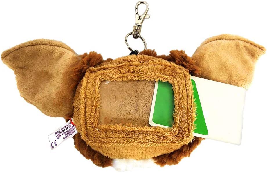 NICI Plush Figure Pass Case with Gremlins Gizmo Set Reel, (Pass Case, Bandage)