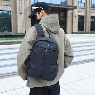 TS JYL laptop bag,Men Simple Backpack Large Capacity Casual Multi-Function Laptop Bag