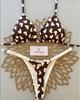 European and American Print Bikini - Women's Sexy Beach Swimwear