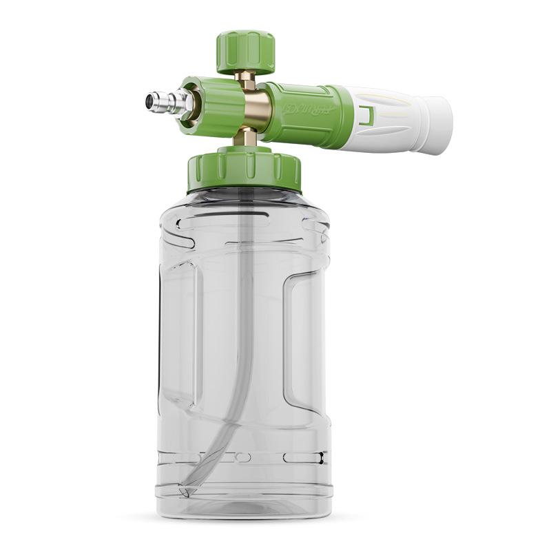 

Transparent 1L High Pressure Snow Foam Spray Pot for Car Wash - 1/4 Quick Connect