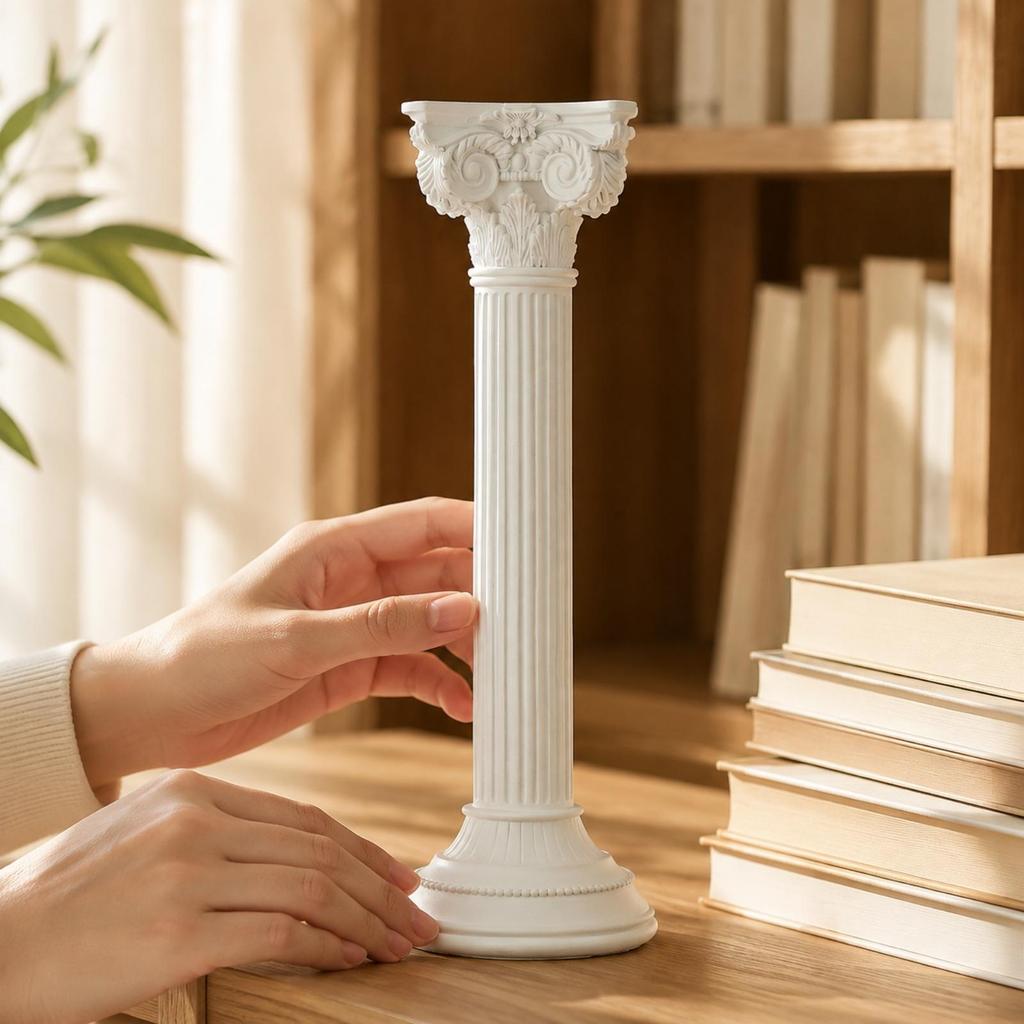 Roman Column Miniature Architectural Pillar Elegant for Photo Shoots
