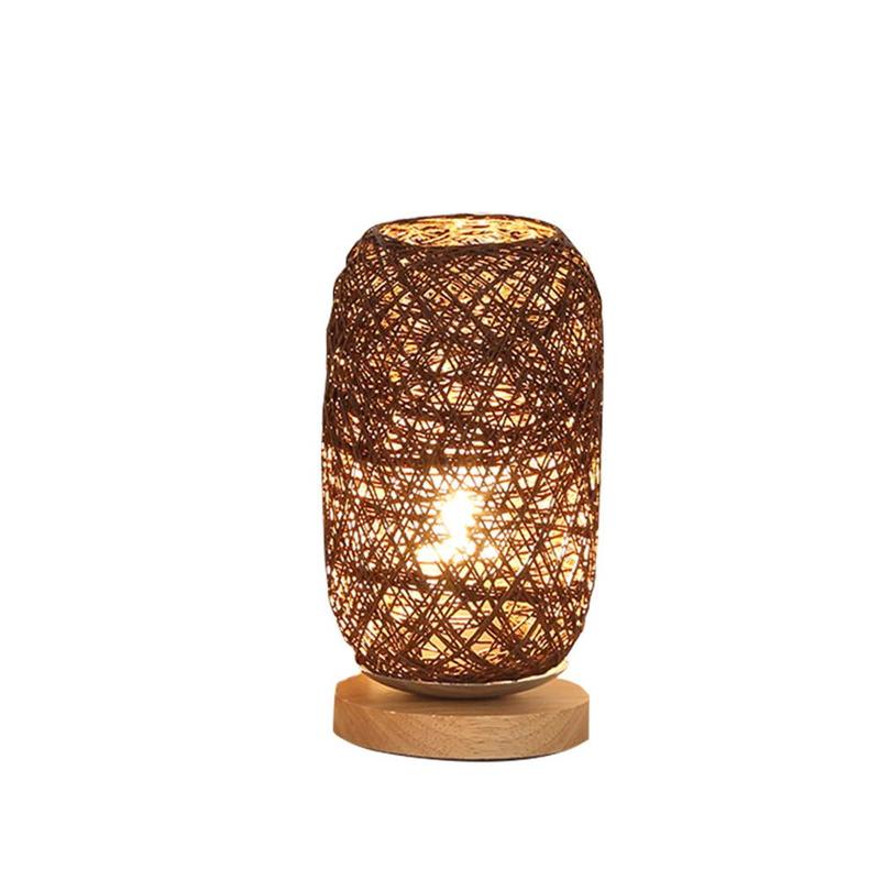 

Nordic Wood Table Lamp Living Room Bedroom Night Rooms Art Decoration Desk
