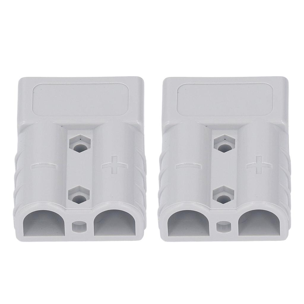 2 Set Battery Quick Connector 50A 600V Fireproof High Conductivity Battery Wire Harness Plug