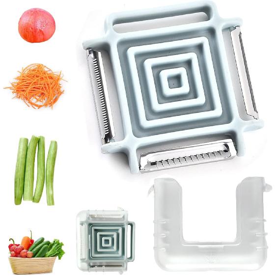 Portable Travel Vegetable Peeler for Fruit Veggie Potatoes Carrot Cucumber Peelers for Kitchen Potato Peelers Apple Peelers Julienne Peeler Fruit