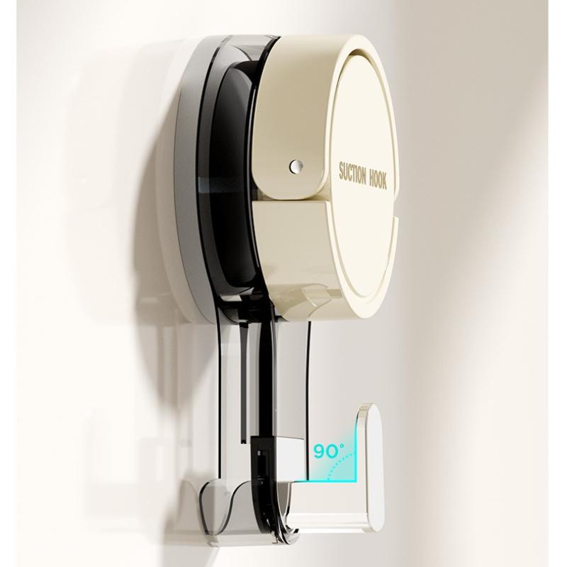 Suction Cup Hook Strong Vacuum No Drill Adhesive Hook Towel Rack Kitchen Bathroom Toilet Wall Seamless Movable
