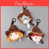 Harry Potter Ron Weasley Hermione Granger Extendable Hat Plush Keychain Doll Toy