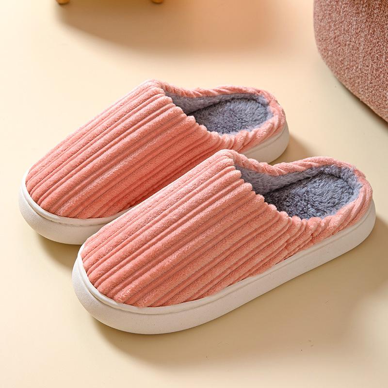 New Cotton Slippers Mao Mao Slippers Confinement Drag Home Hospitality Shake Fast One