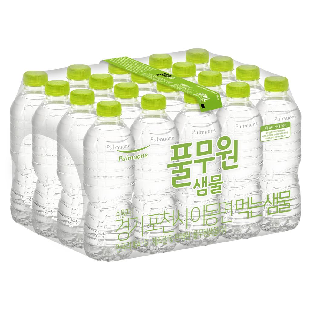 Pulmuone Spring Water Eco 500ml 20-pack