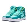 Puma Playmaker Pro Mid Trendy Shock Absorbing Durable High Top Basketball Shoes Men Sneakers Mint-Green 377902-03