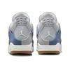 Air Jordan 4 Retro TEX Worn Blue Denim Women Sneakers Sail Gum-Light-Brown Metallic-Gold IB6716-100
