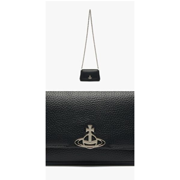 Vivienne Westwood Hazel Vegan Grain Chain Crossbag 46030001w S000d N403