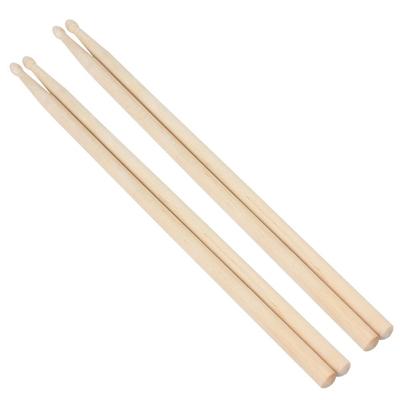 2 Paar 7A Drumsticks aus Ahornholz für Jazz-Drum-Übungen