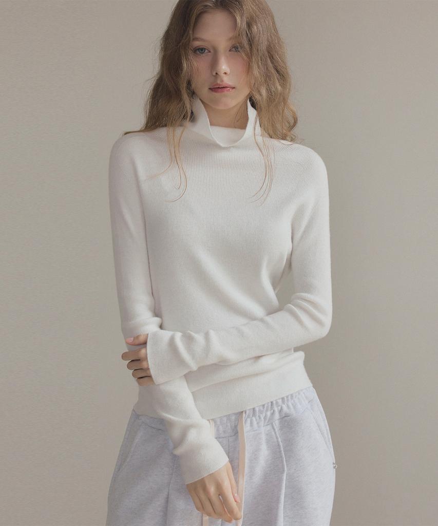 Teuwi Seims Wholegarment Turtleneck Long Sleeve Knit