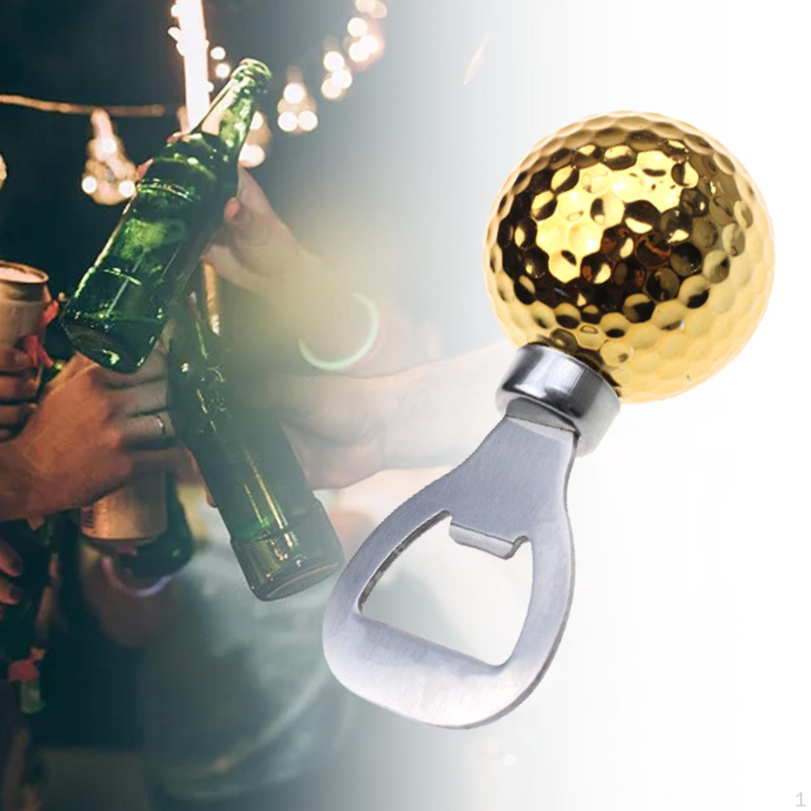 

Открывалка для бутылок, универсальное удобное хранение, для любителей гольфа золотой