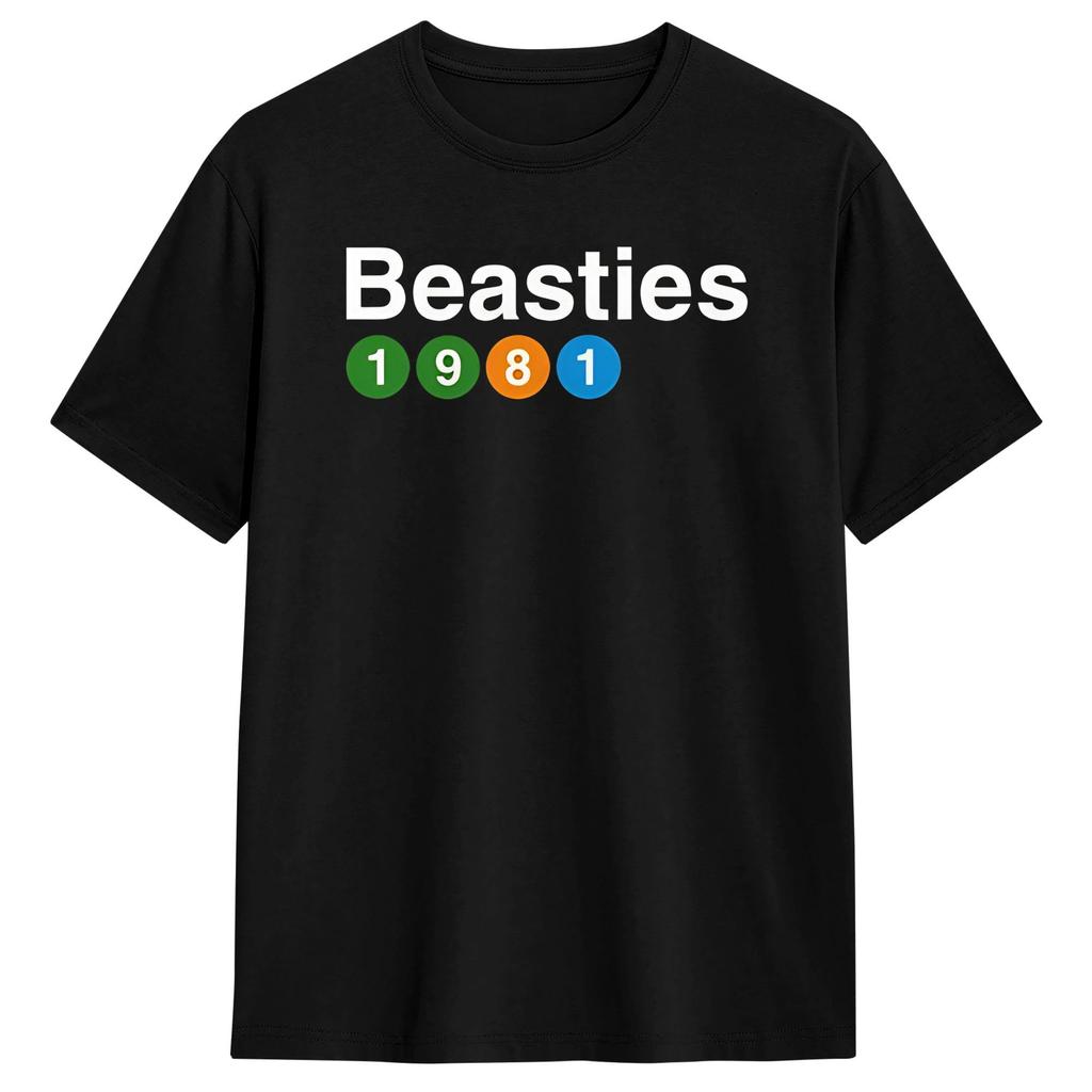 Funny Hip Hop Beastie Boys Tshirt For Unisex Crew Neck Pure Cotton T Shirts Short Sleeve Tees Gift Clothes