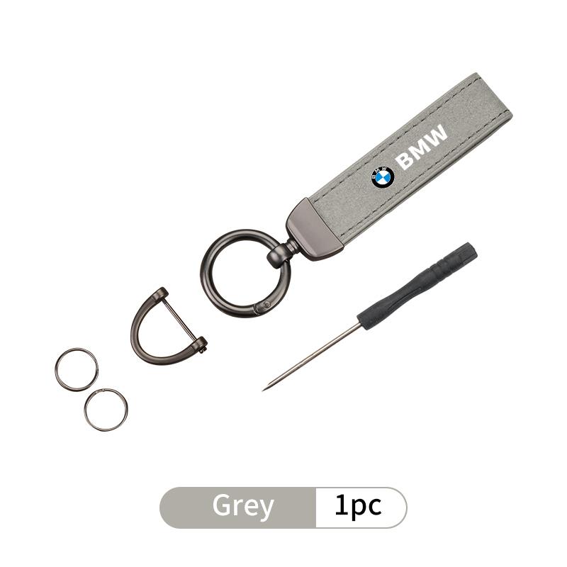 Für BMW Wildleder Autoschlüsselanhänger Schlüsselanhänger Schlüsselanhänger Auto Zubehör E87 E70 E91 E30 G20 E92 E93 E60 E46 E90 G30 E53 X1