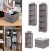 Wardrobe Hanging Storage Bag Interlayer Drawer Type Clothes Clothes Organizer Collapsible Storage Shelves Closet Organizer