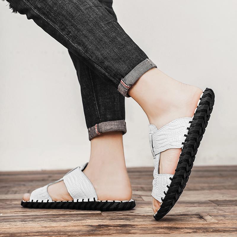 Fashion High quality men's shoes for summer Luxury Business Gentleman Style Outdoor street Luxury shoes for successful individuals white
