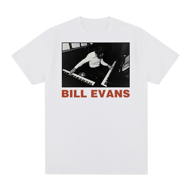 Bill Evans Vintage tshirt Jazz music 60s miles davis John Coltrane Cotton Unisex T shirt New TEE TSHIRT Womens tops S
