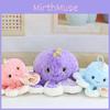 Octopus Plush Toy With Soft Short Plush And Pp Cotton Filling For Kids Gift
