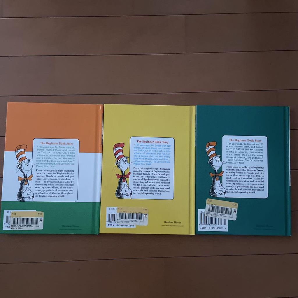 [USED] Go, Dog! Go!/ I Can Read / Hop On Pop 3 Books