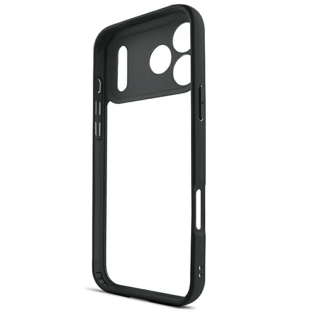 

For iPhone 17 Pro Max Case Shockproof PC+TPU Clear Back Phone Cover A