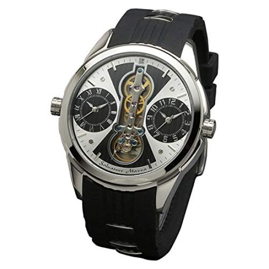 

Кварцевые часы Dual Time Regular Imported Product [Salvatore Mara] SM18113-SSWHBK Мужские