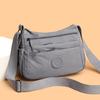 Vícevrstvá lehká ležérní taška přes rameno crossbody pro ženy, módní, jednoduchá, všestranná, s více přihrádkami