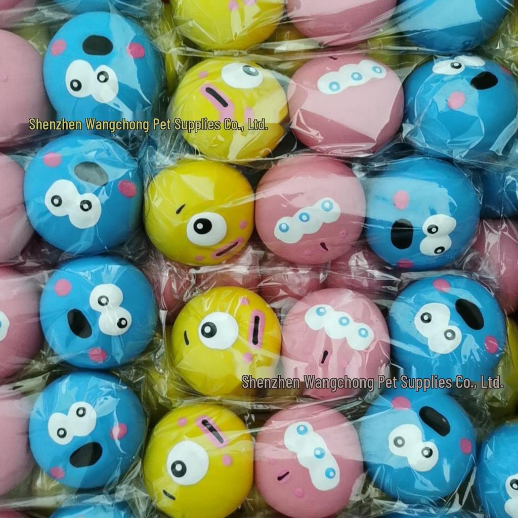 Cartoon Big Eyeball Dog Chew Toy - Interactive, Funny Sounding Pet Play Toy