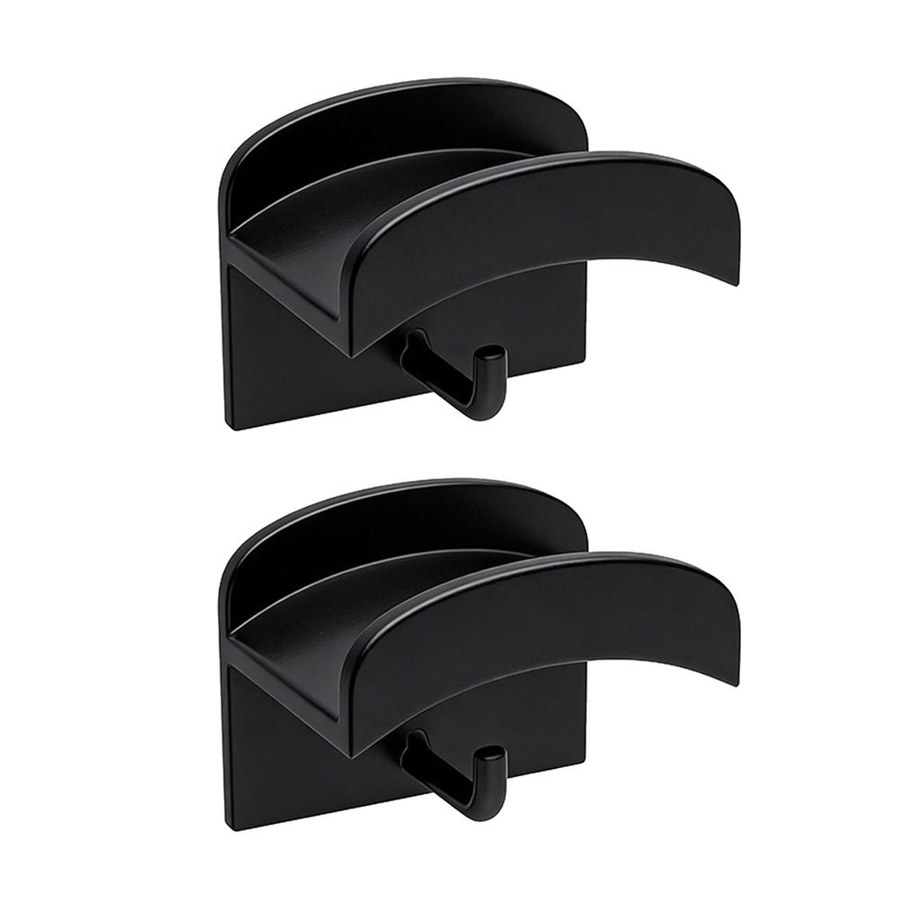 2PCS Compact Headphone Hanger Hook Featuring Lightweight Construction for Secure Mounting Anti Damage Protections