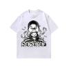 Vintage Washed Cotton Tee Unisex Oversized Streetwear Short Sleeve T-Shirt Retro Hip Hop Style