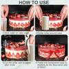8/10/12/15/20Cm Cake Collars Transparent Acetate Roll Clear Acetate Strip Cake Sheet Cake Decorating For Chocolate Mousse Baking