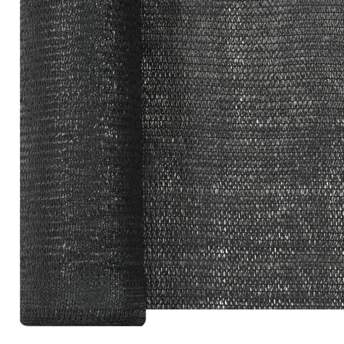 Filet brise-vue - Maison Exclusive - Noir - 2 x 25 m - 150 g/m²