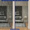2 Stück Fadenvorhänge Glitzer Fransen Vorhänge für Fenster 39 x 79 Zoll Raumteiler Streifen Quaste für Hochzeit Wohnzimmer Badezimmer Café
