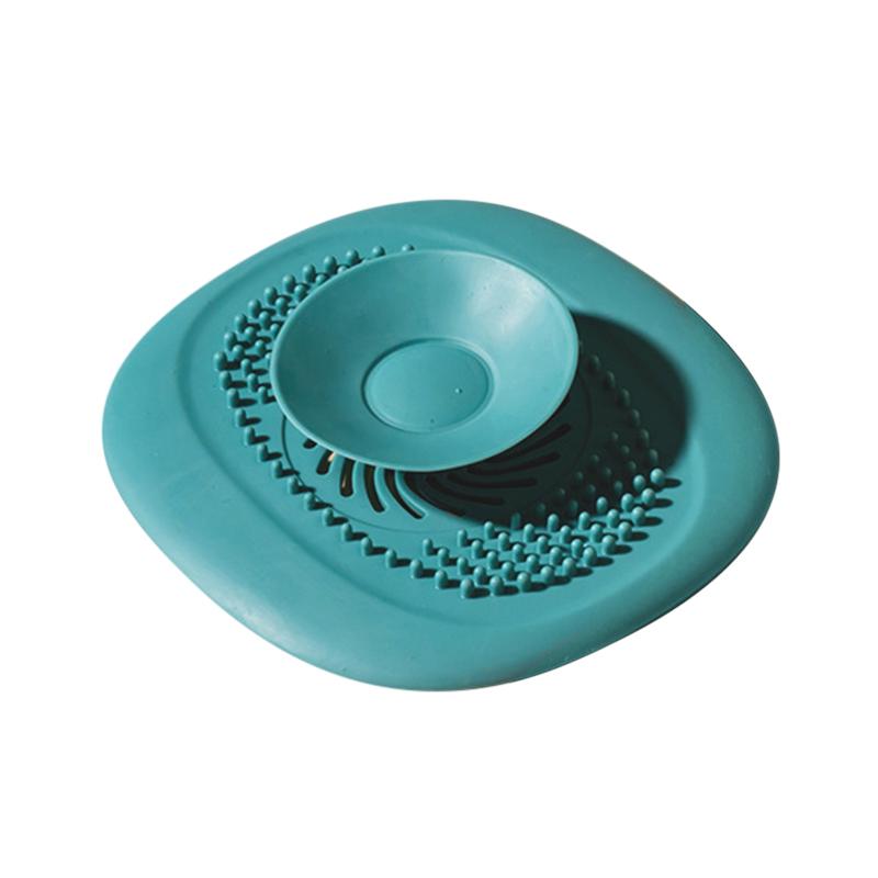 Bathroom Hair Extension Stopper Silicone Shower Floor Drain Cover Filter Drainer, Hair Extension, Bathroom Accessories
