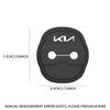 2026 Hot Car Sticker 2/4Pcs Car Door Lock Anti-collision Silicone Cover for For Kia Sportage Rio 3 Soul Picanto EV6 Cerato Niro