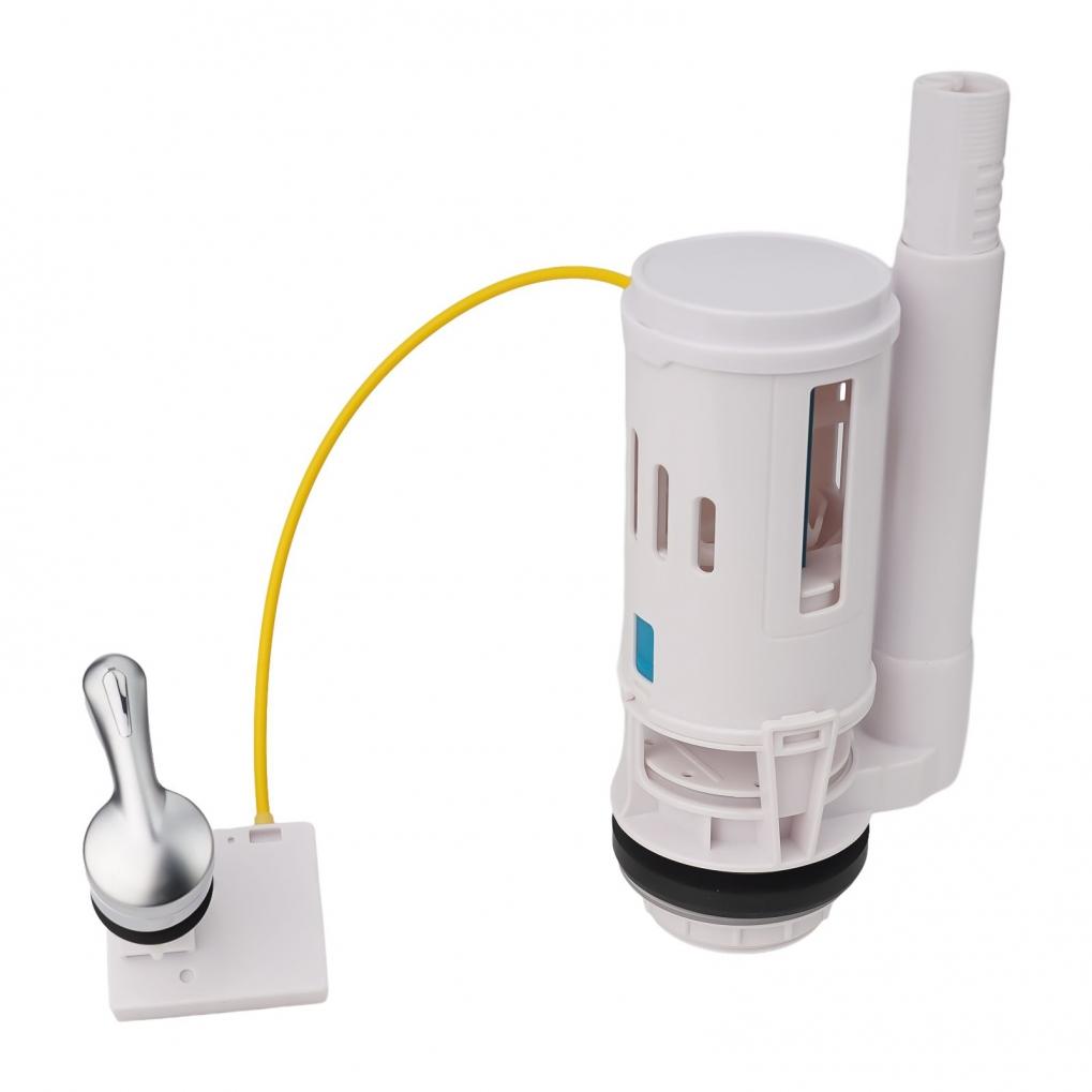 Toilet Tank Dual Flush Valve White Wire-controlled