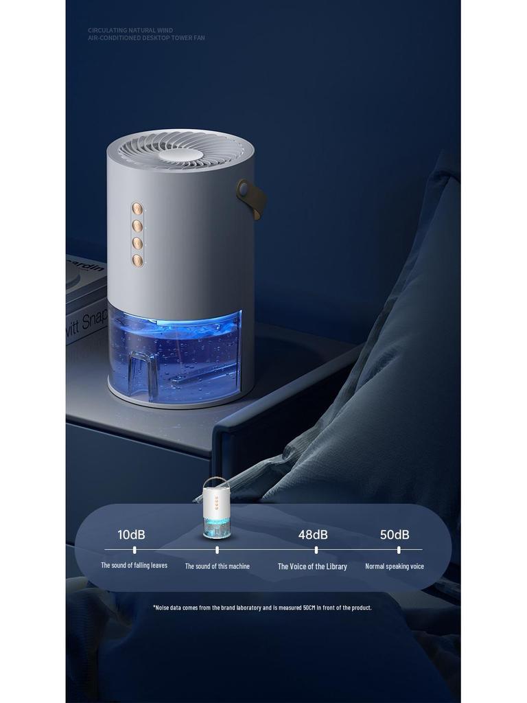 Dezumidificator Silențios Huinan și Purificator de Aer cu Ioni Negativi pentru Casă Dormitor