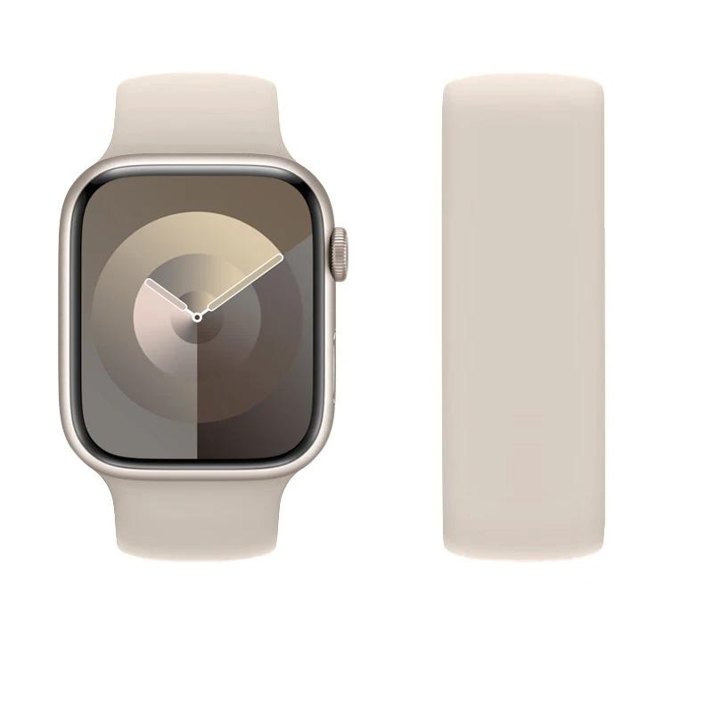 Straps for Apple Watch Band 40mm 44mm 45mm 41mm 46 mm 49mm 42mm Elastic Solo loop bracelet iWatch series 3 SE 6 7 8 9 10 ultra 2