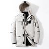 Doudounes pour hommes avec col en fourrure Parka chaude pour hommes Manteaux décontractés en duvet de canard blanc Manteau de neige d'hiver