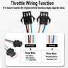 High Medium Low Speed Twist Throttle Handlebar for E-Bike Electric Scooter Accessories Forward Reverse Cruise Replacement Parts