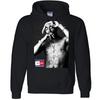 Thug Life Tupac Inspired  Hoodie Rap Legend 2Pac 90s Hip Hop Tribute Pullover