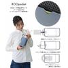 Mini Shoulder Bag for Mesh 8434 [Rootote] Women, Snoopy, Material, Lightweight, IP.BabyRoo.Wafer.Peanuts-0K (03 Black)
