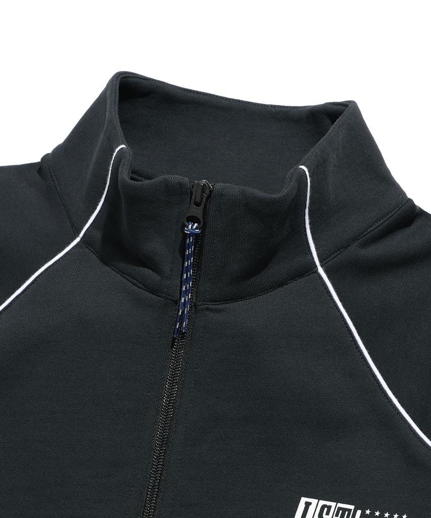 Istkunst Jersey Piping Track Jacket_Black(Ik2Dfmb907A)